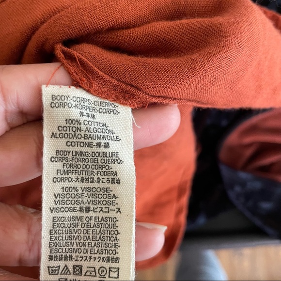 Free People Sugarpie Mini Cinnamon Swiss Dot V-neck Dress - Picture 12 of 15